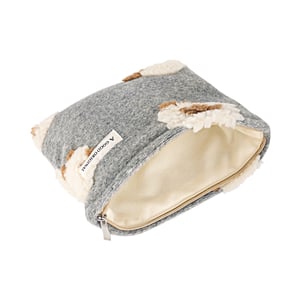 1 Piece Romantic Series Trendy Three-dimensional Sheep Fluffy Women's Cosmetic Bags h5 Picture5